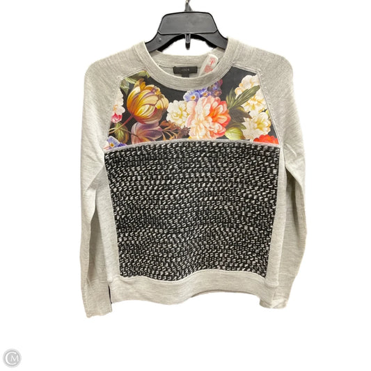 Top Long Sleeve By J. Crew In Grey, Size: Xs