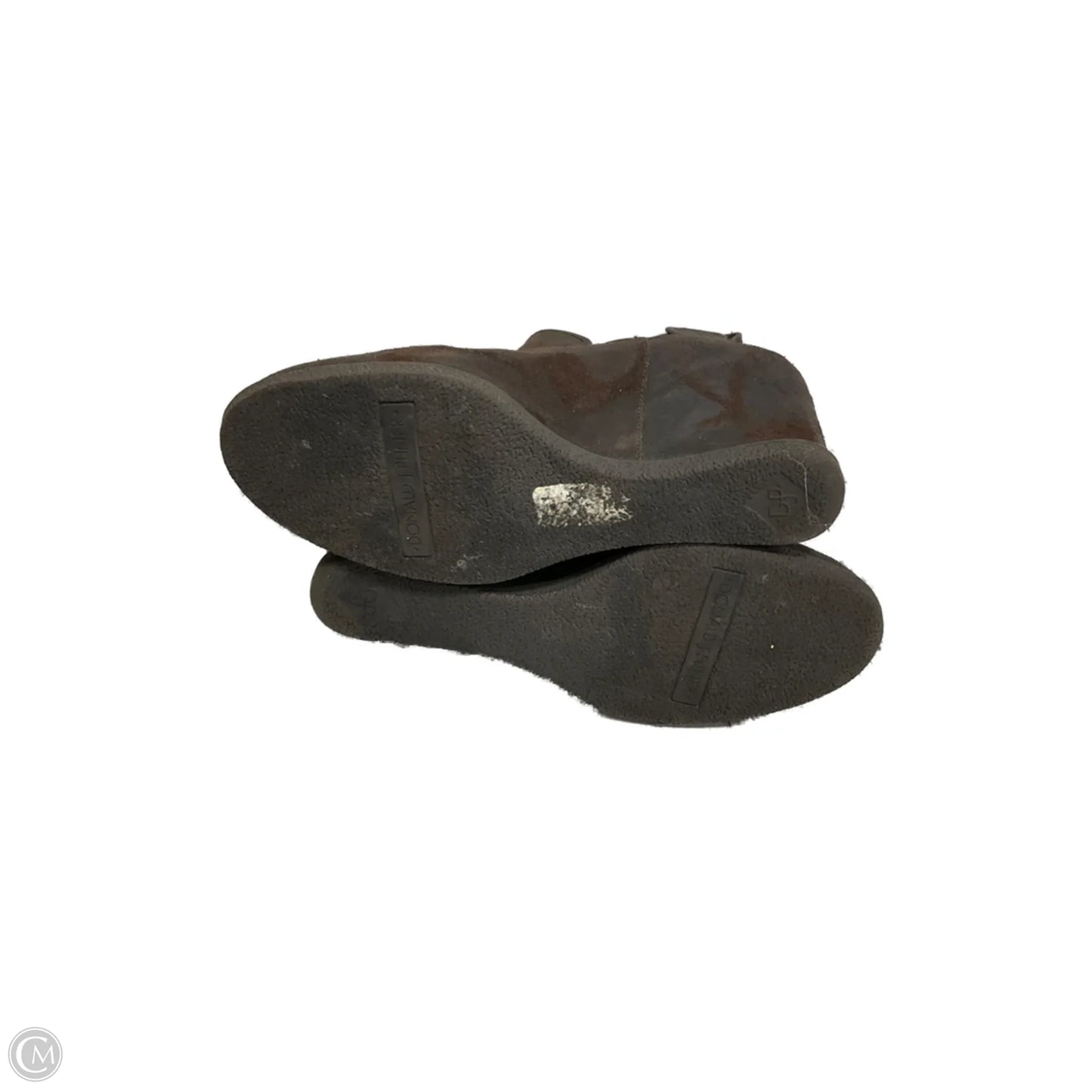 Boots Ankle Heels By Donald Pliner In Brown, Size: 8.5