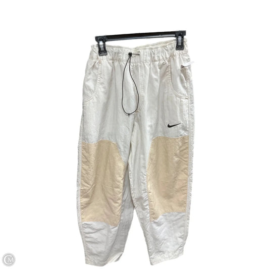 Athletic Pants By Nike Apparel In White, Size: M
