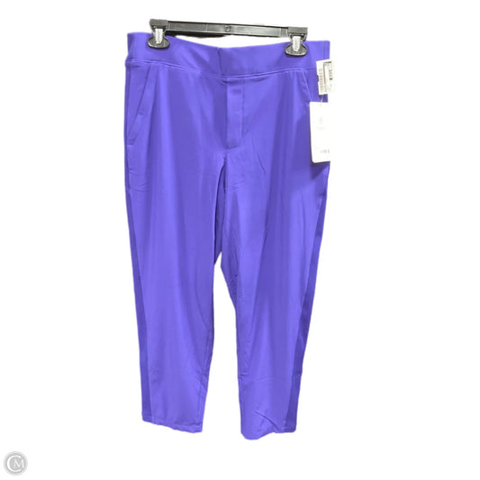 Athletic Pants By Athleta In Purple, Size: 10p
