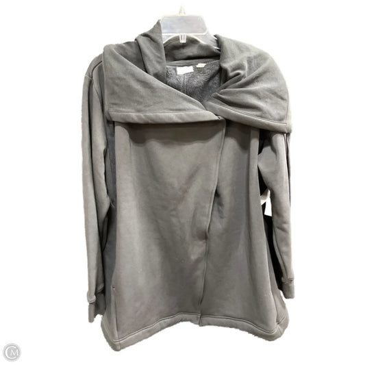 Athletic Sweatshirt Hoodie By Zella In Black, Size: L