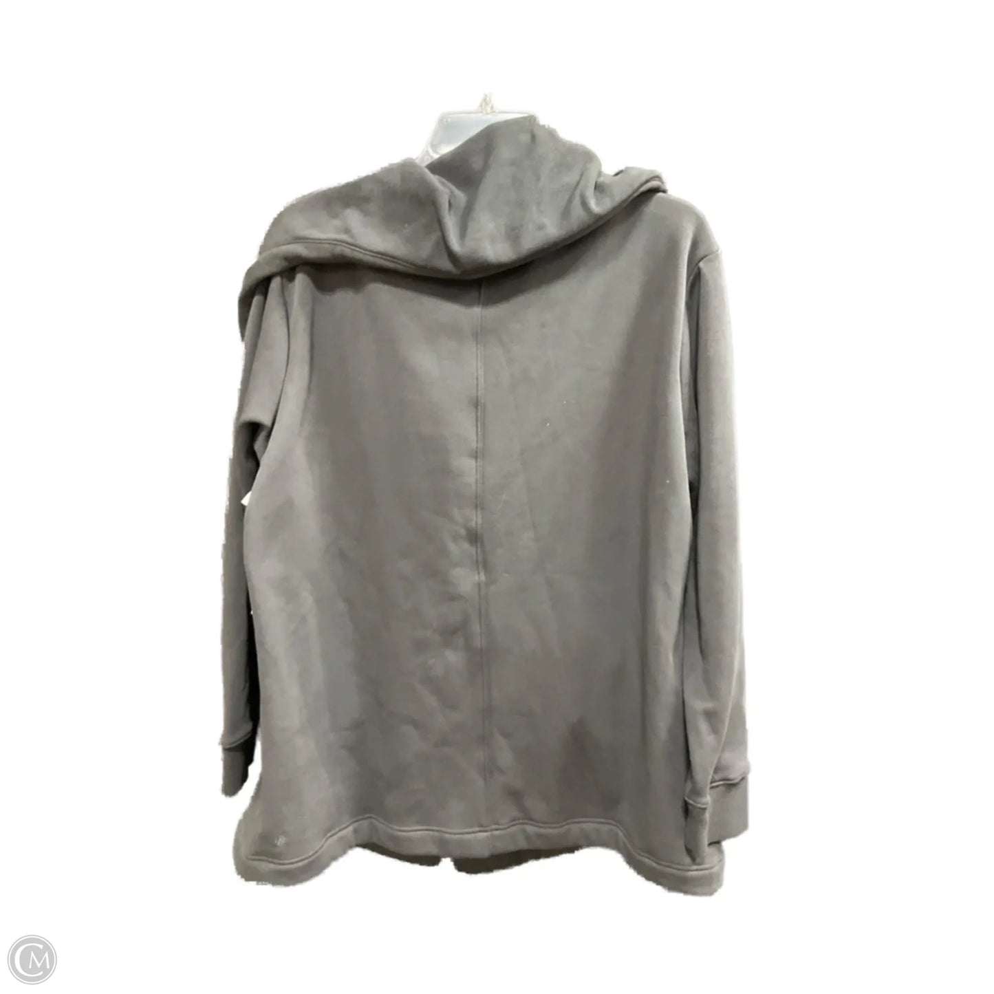 Athletic Sweatshirt Hoodie By Zella In Black, Size: L