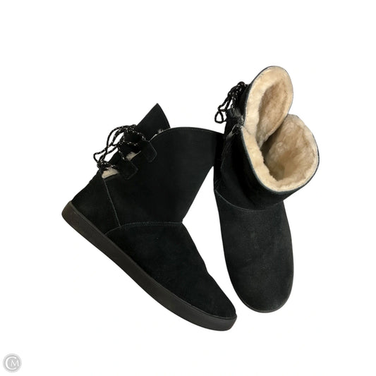 Boots Ankle Flats By Koolaburra By Ugg In Black, Size: 9