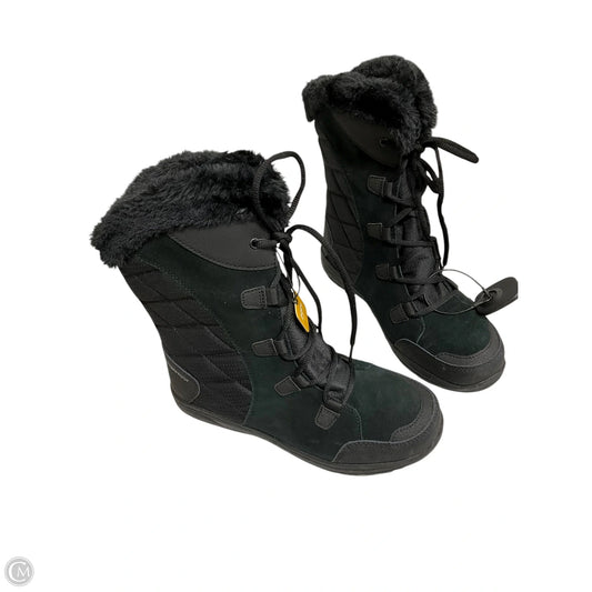 Boots Snow By Columbia In Black, Size: 9
