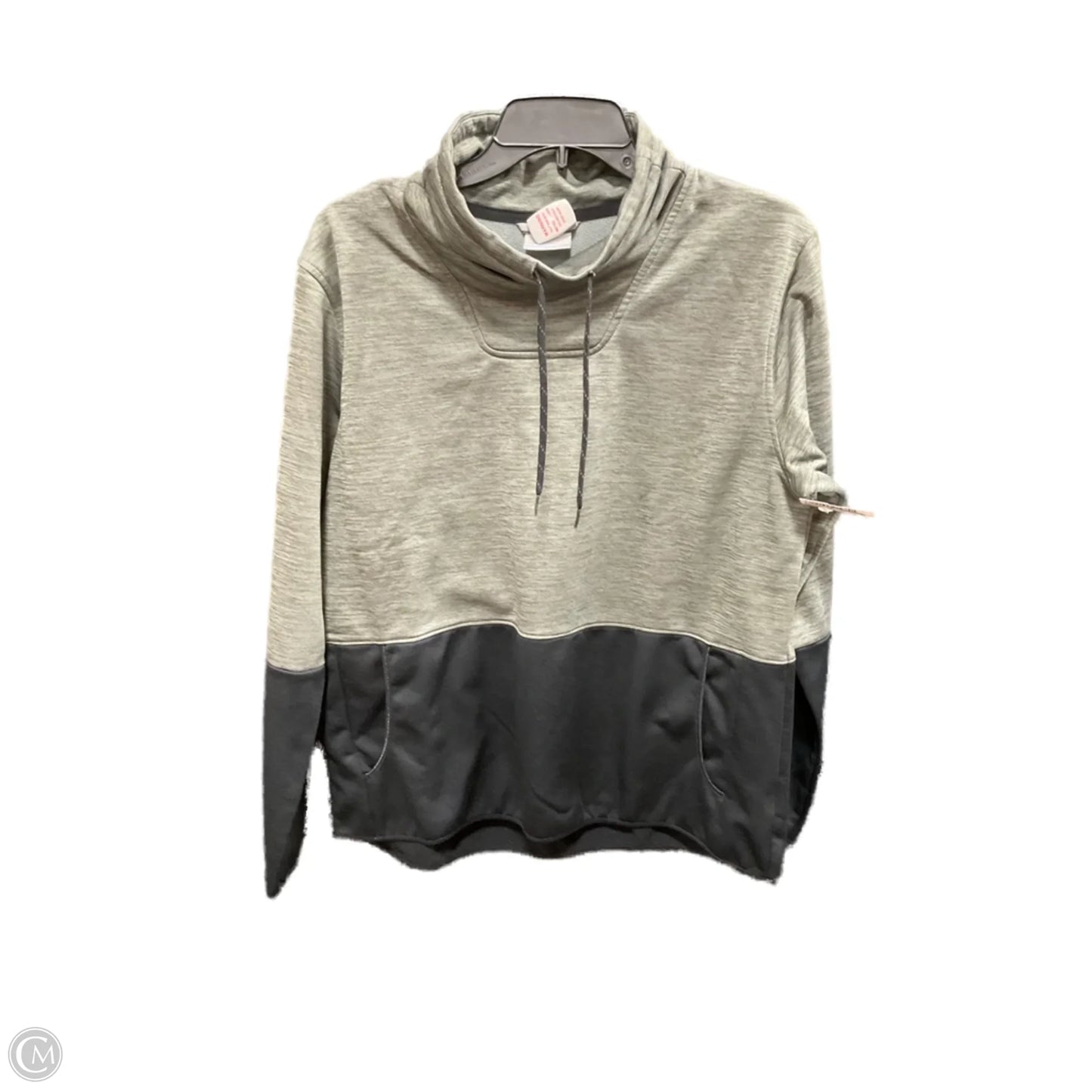 Athletic Sweatshirt Collar By Columbia In Grey, Size: Xl