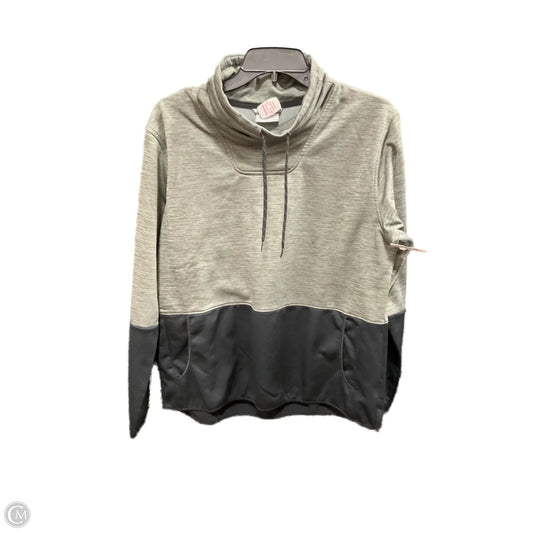 Athletic Sweatshirt Collar By Columbia In Grey, Size: Xl