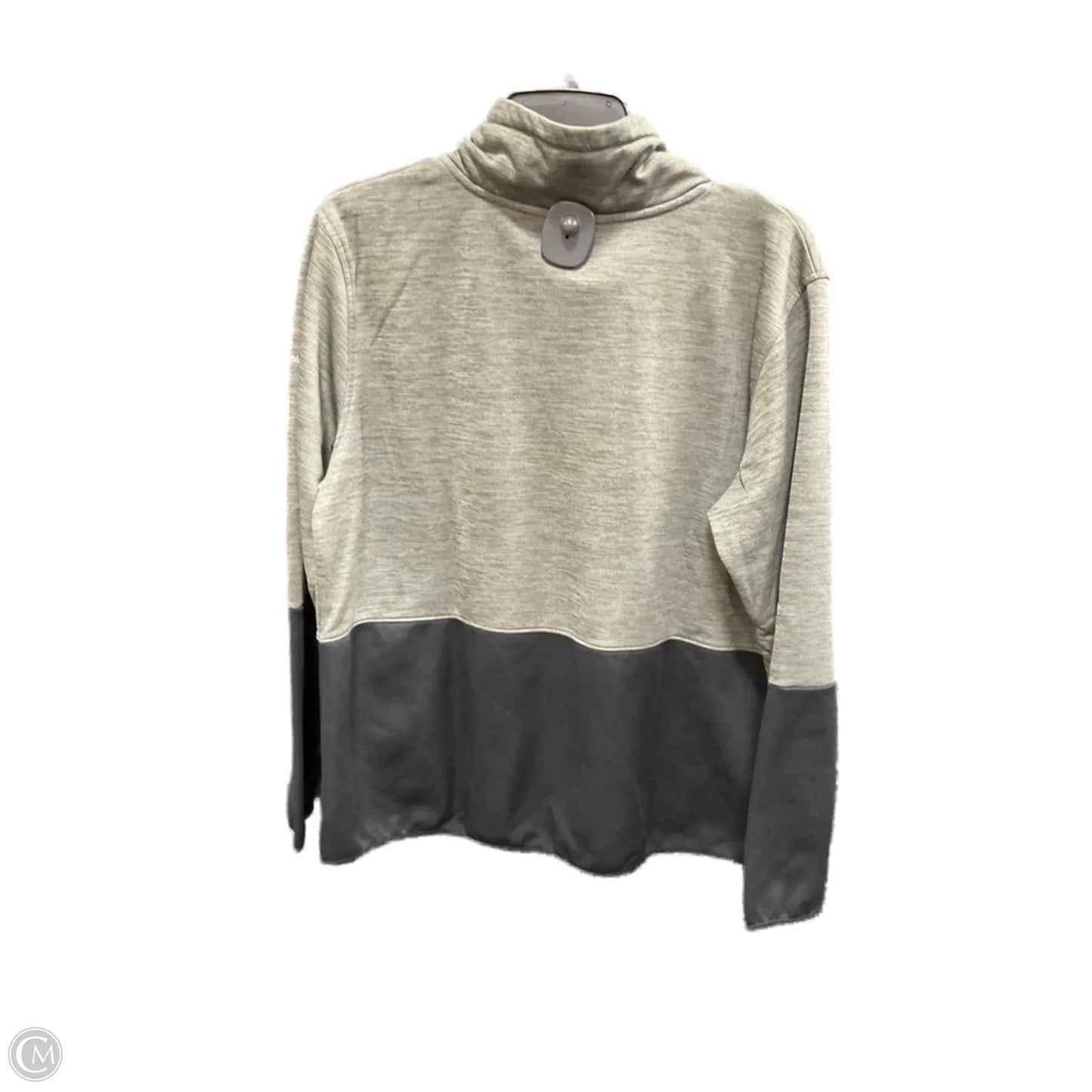 Athletic Sweatshirt Collar By Columbia In Grey, Size: Xl