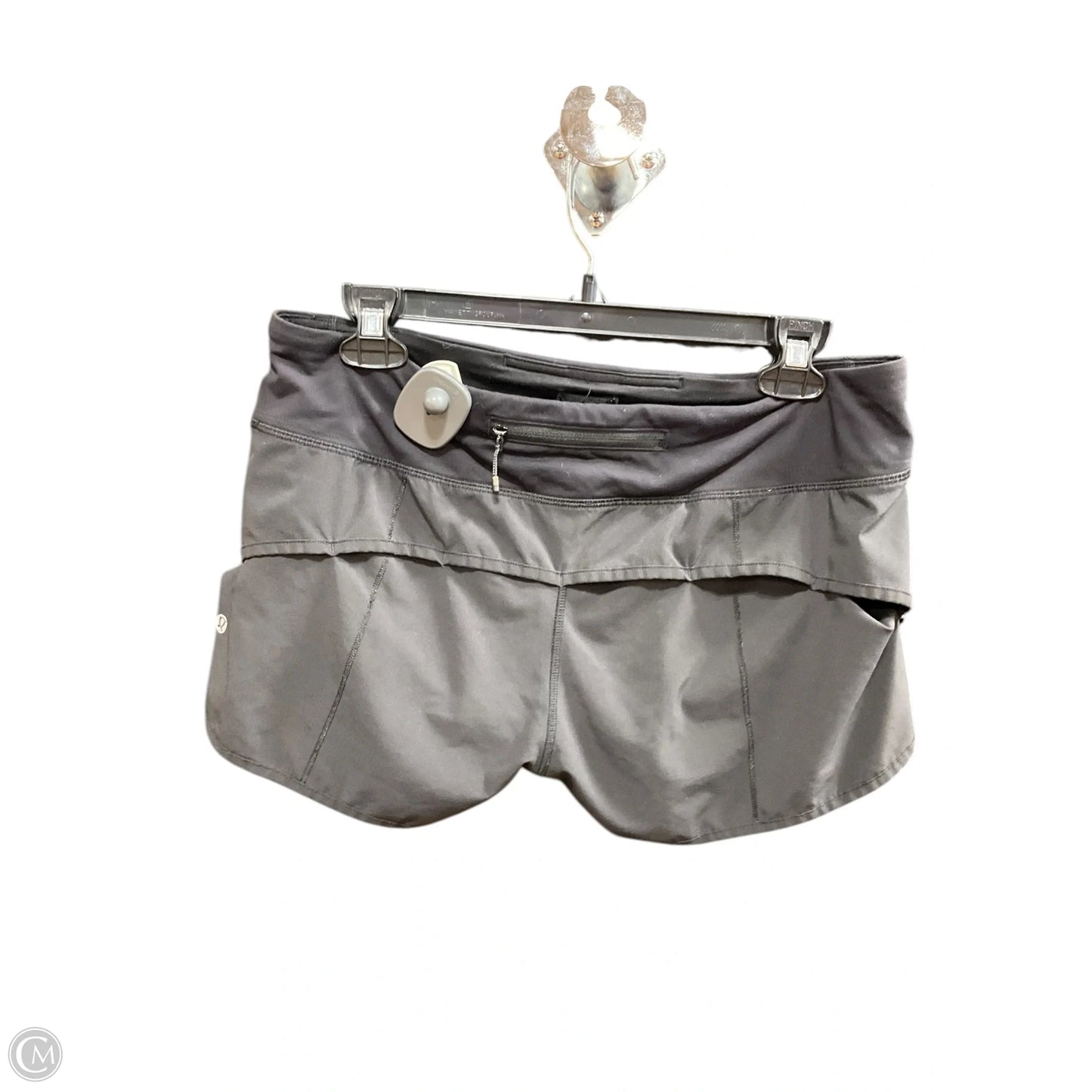 Athletic Shorts By Lululemon In Black, Size: 8