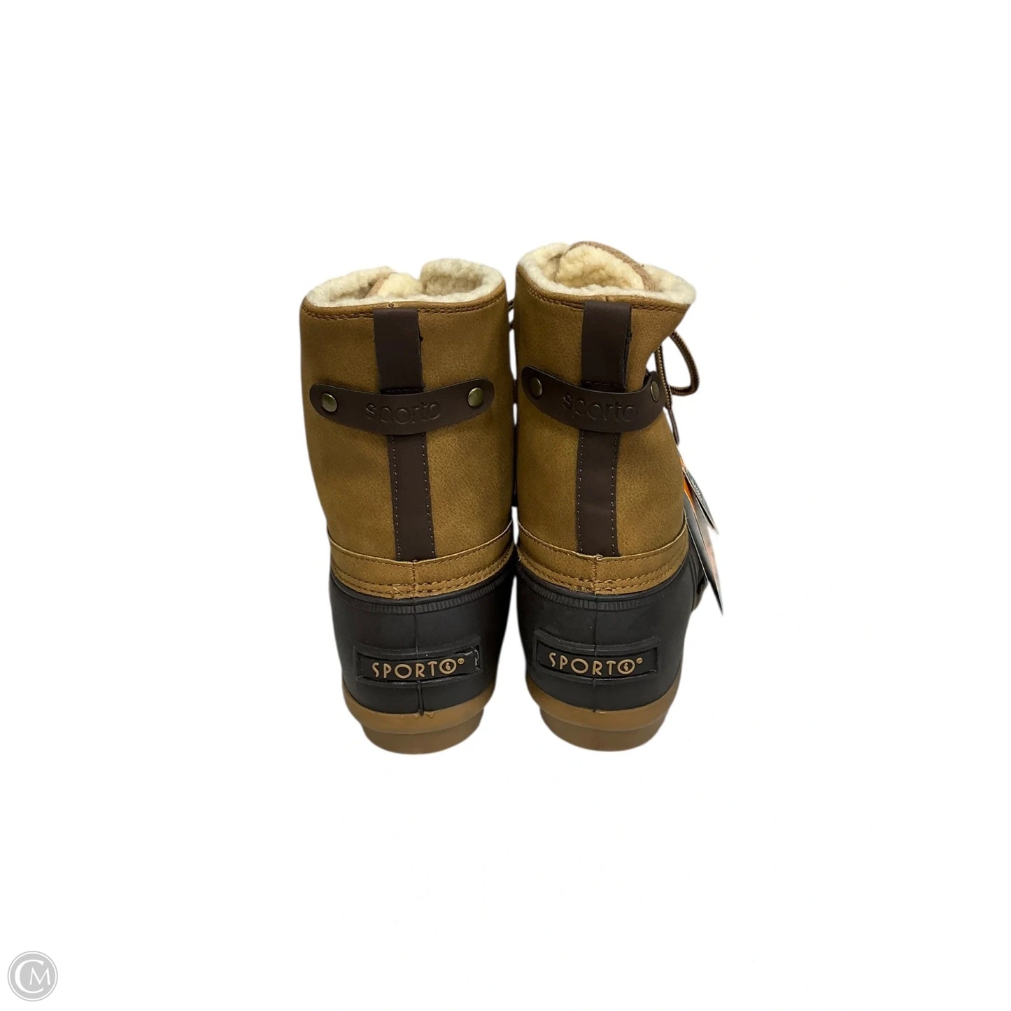 Boots Snow By Sporto In Brown, Size: 10
