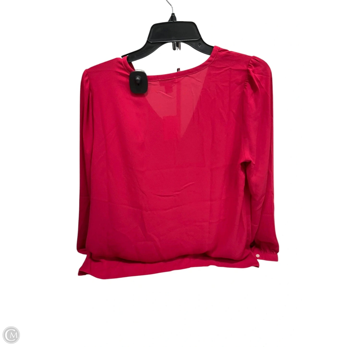 Top Long Sleeve By J. Crew In Red, Size: S