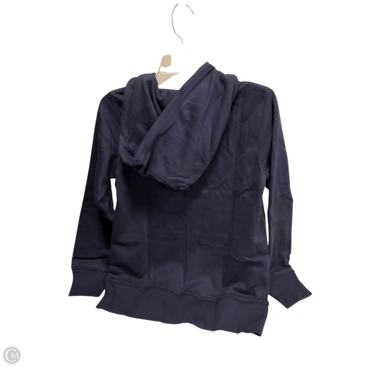 Sweatshirt Hoodie By Gap In Navy, Size: S