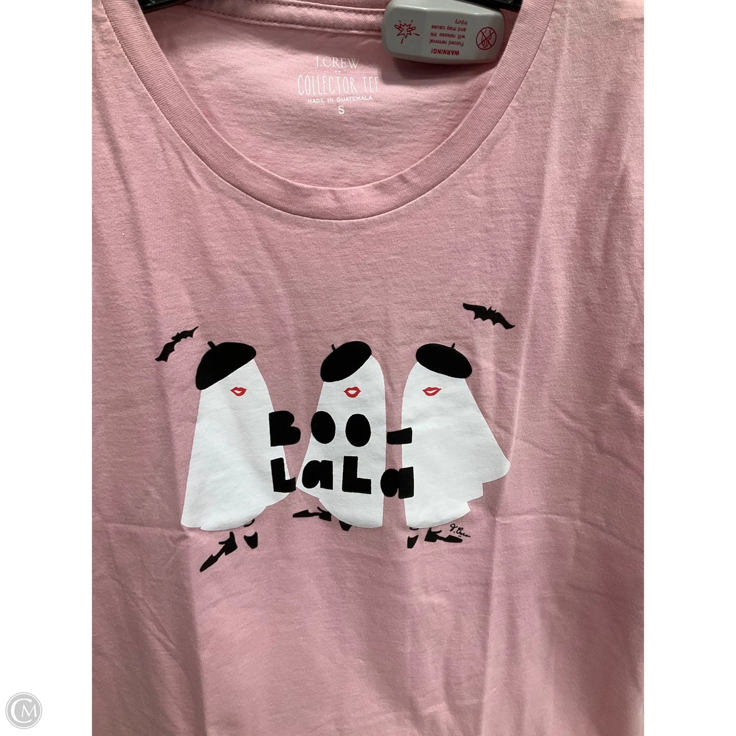 Top Short Sleeve By J. Crew In Pink, Size: S