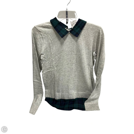 Top Long Sleeve By J. Crew In Grey, Size: S