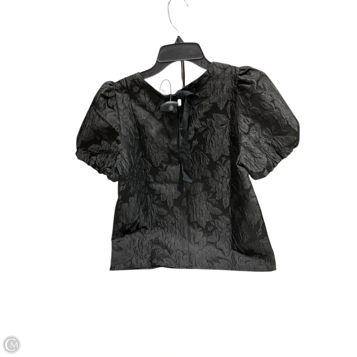 Top Short Sleeve By J. Crew In Black, Size: Xs