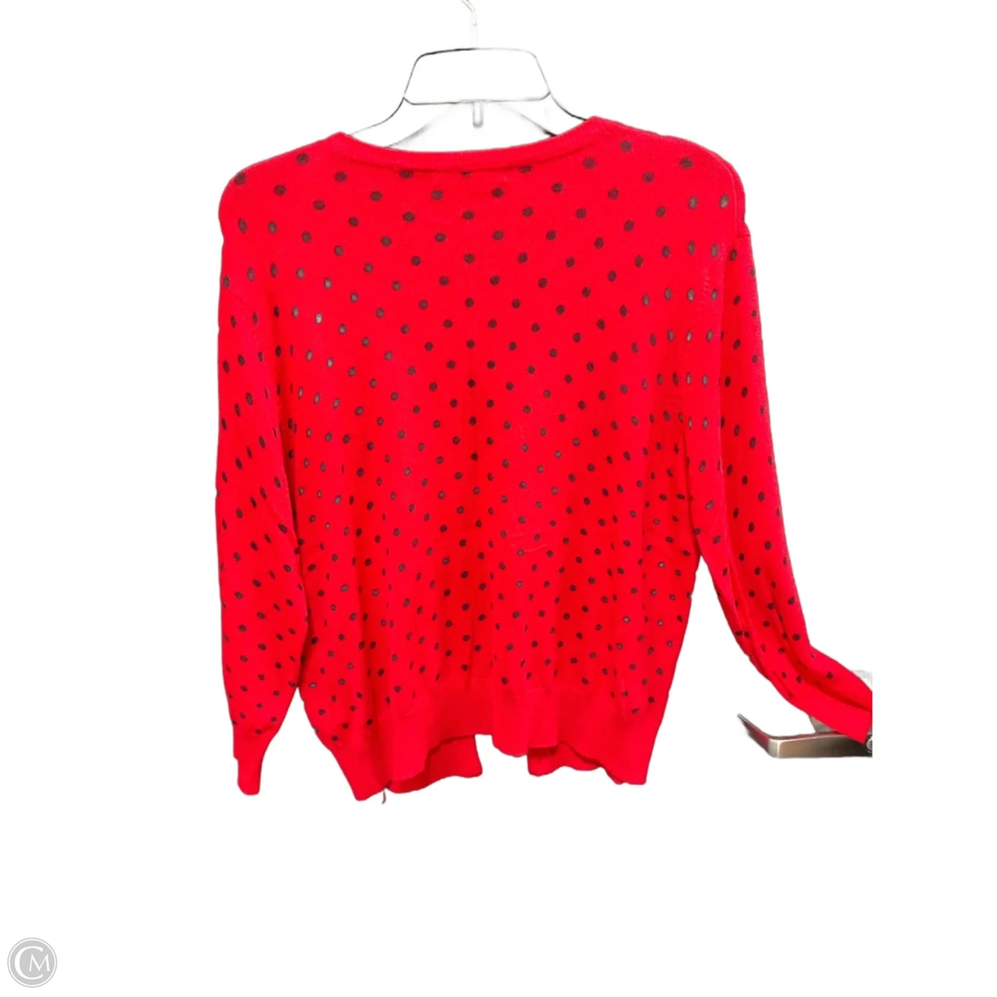 Cardigan By Cable And Gauge In Red, Size: Xl