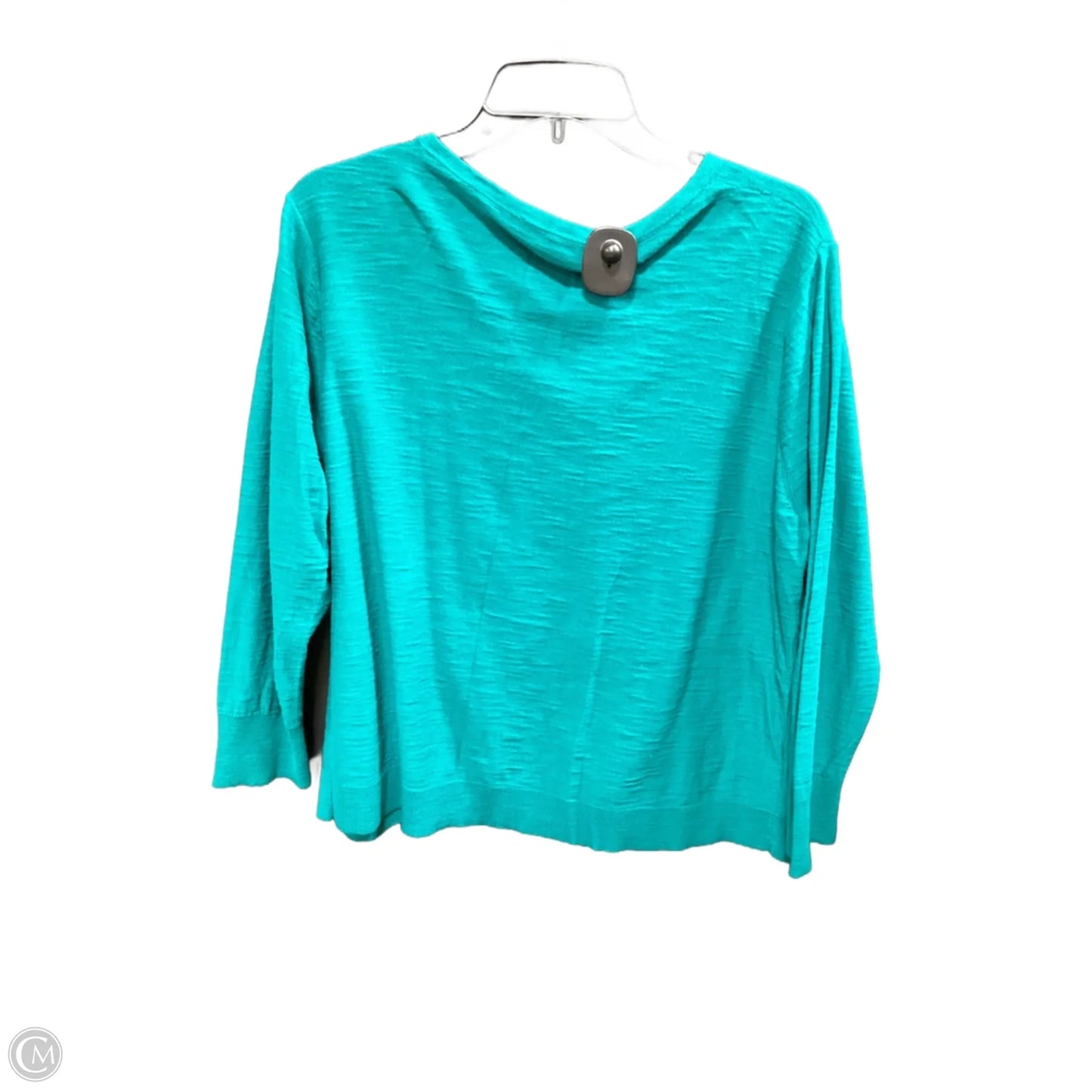 Cardigan By Loft In Teal, Size: Xl