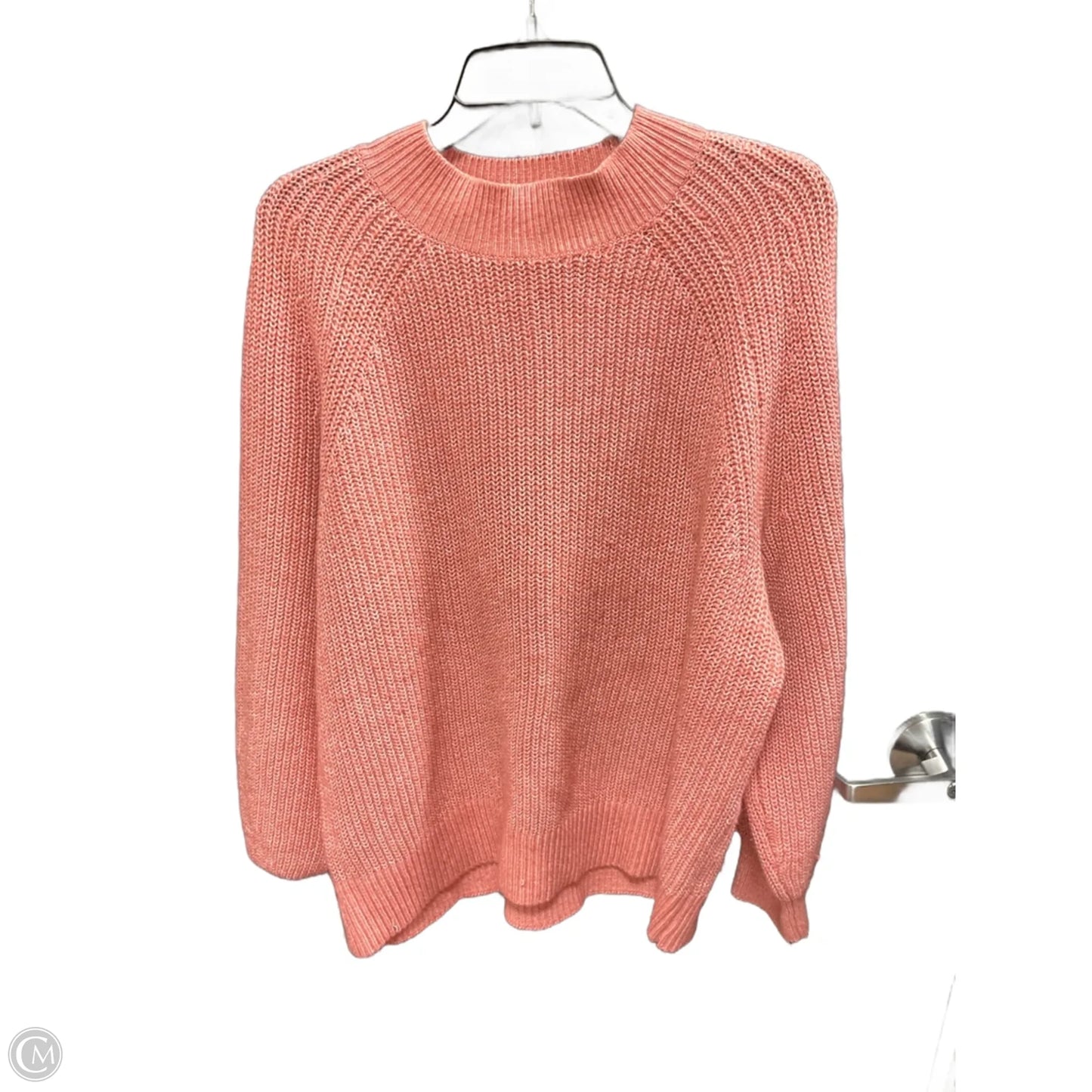 Sweater By Loft In Pink, Size: Xl
