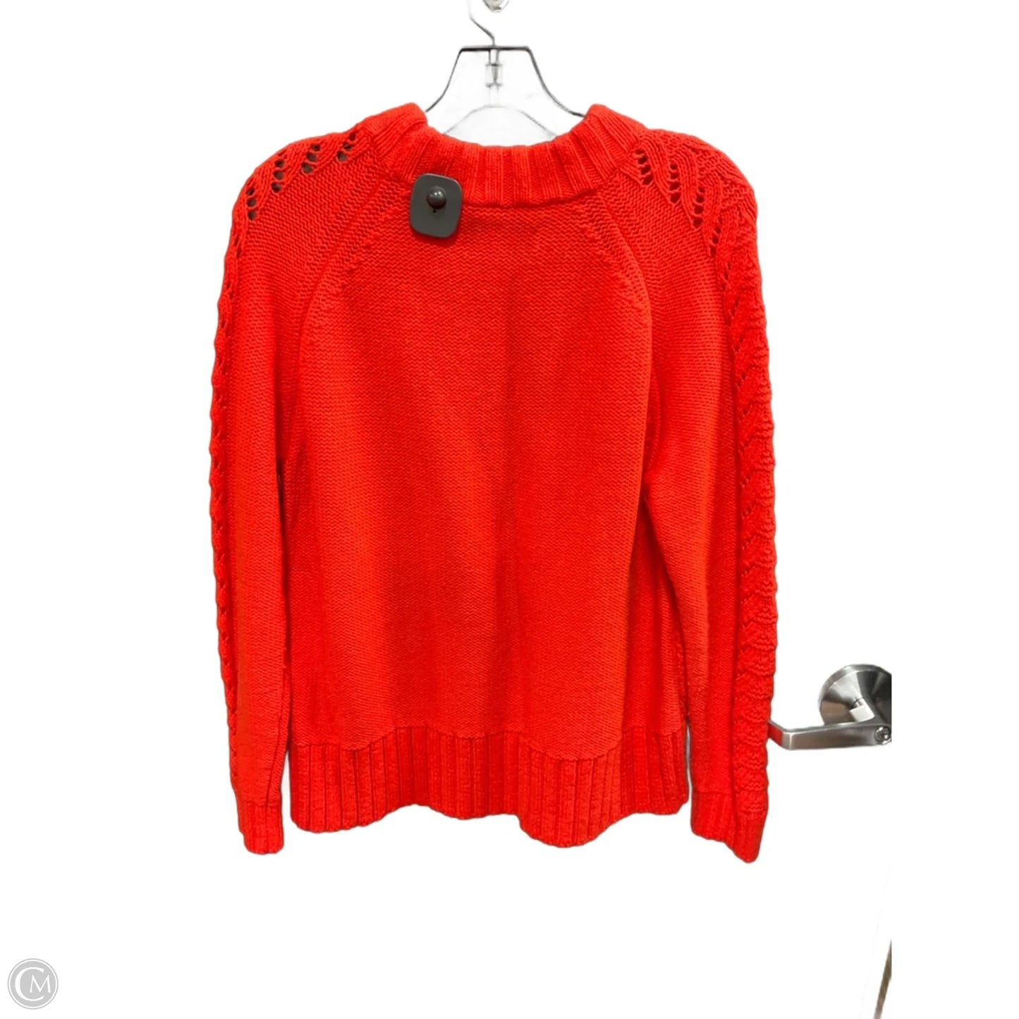 Sweater By Loft In Orange, Size: Xl