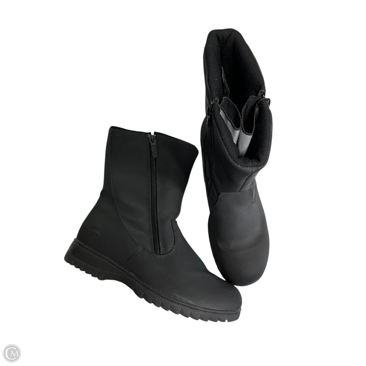 Boots Snow By Totes In Black, Size: 10