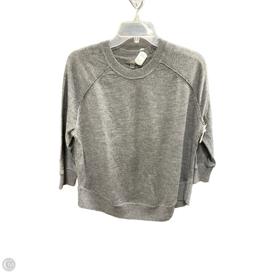 Top Long Sleeve By J. Crew In Grey, Size: Xxs