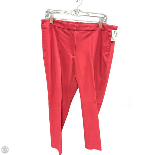 Pants Dress By J. Jill In Red, Size: 14