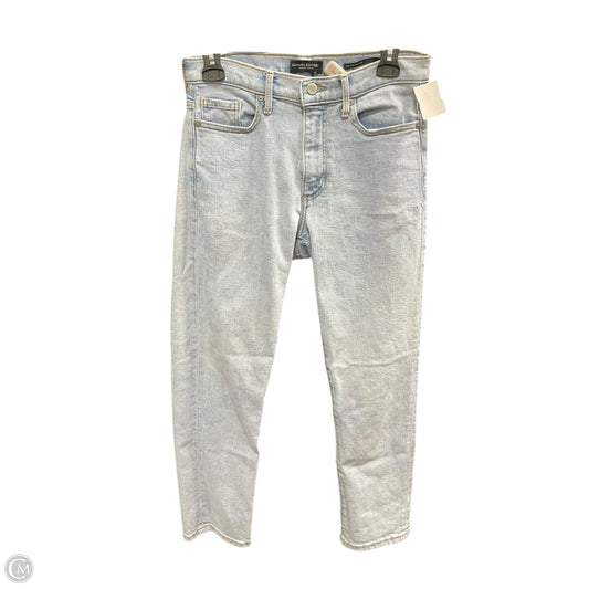 Jeans Straight By Banana Republic In Blue Denim, Size: 2