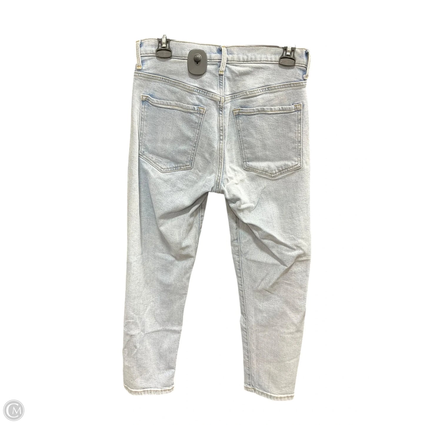 Jeans Straight By Banana Republic In Blue Denim, Size: 2