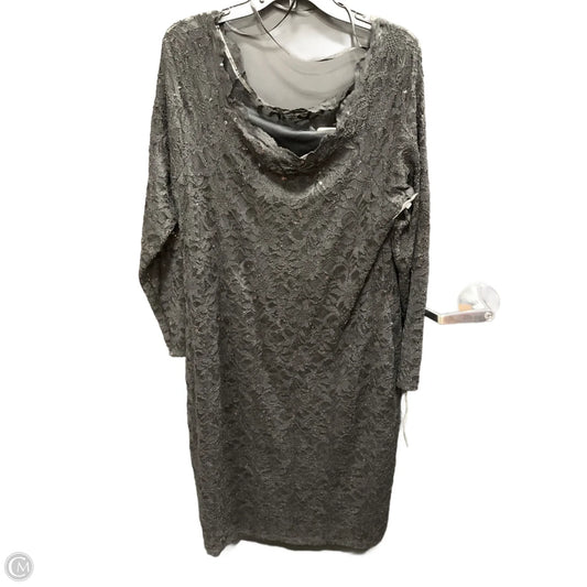 Dress Party Midi By Tiana B In Black, Size: 20