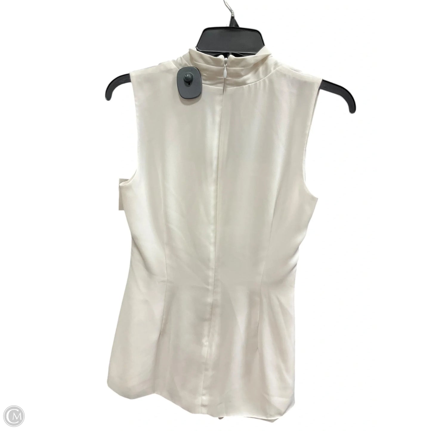 Top Sleeveless By Cabi In Cream, Size: 2