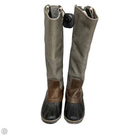 Boots Knee Flats By Sorel In Green, Size: 6