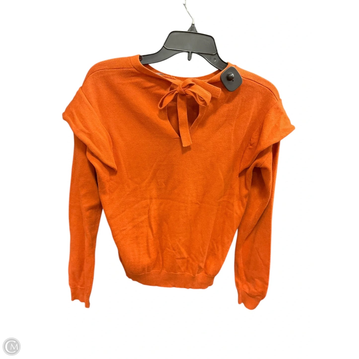 Top Long Sleeve By Lumiere In Orange, Size: S