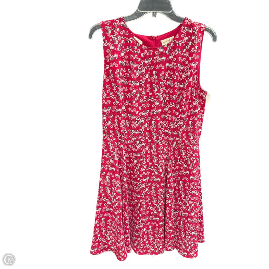 Dress Casual Short By Maison Jules In Floral Print, Size: 10