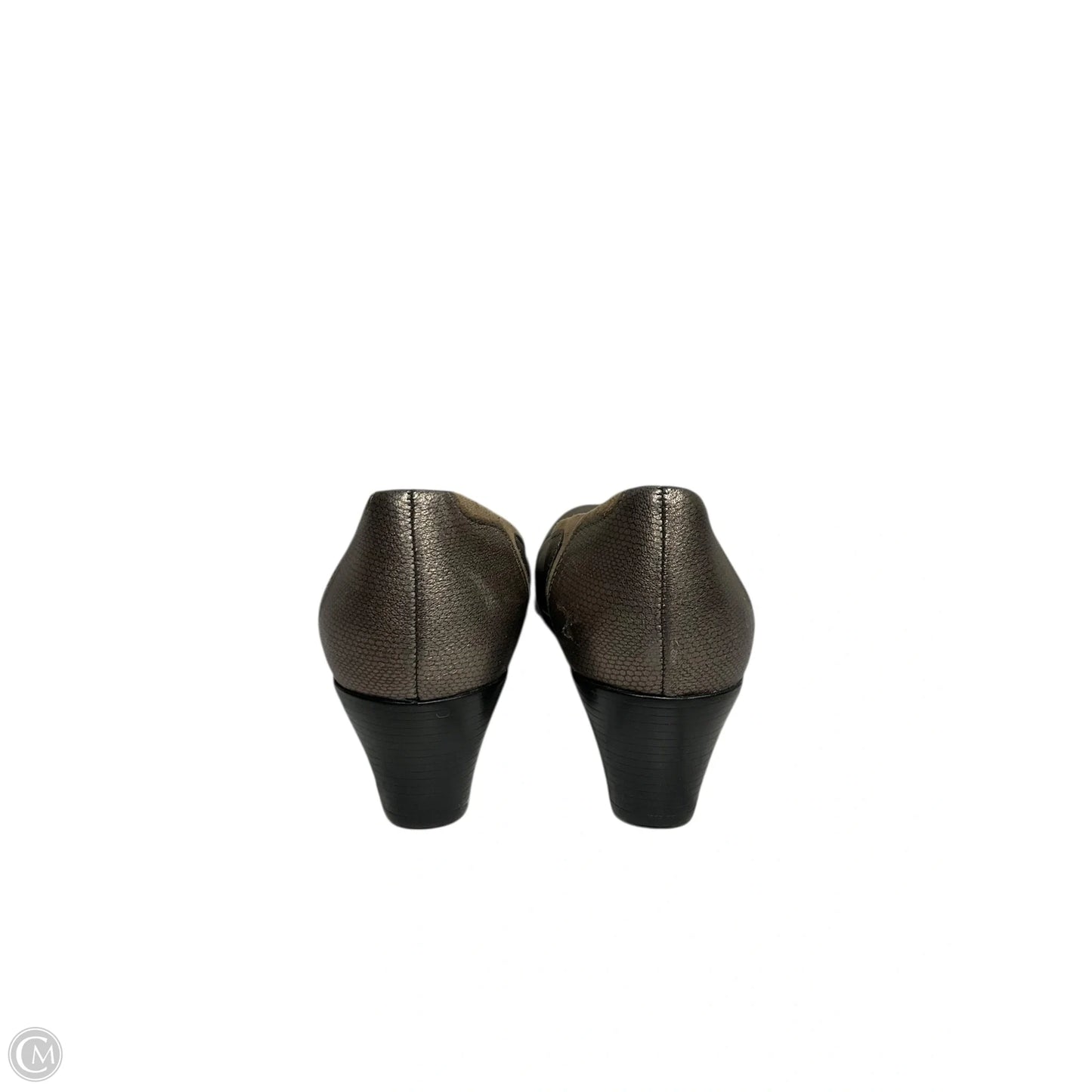 Shoes Heels Block By Munro In Gold, Size: 8