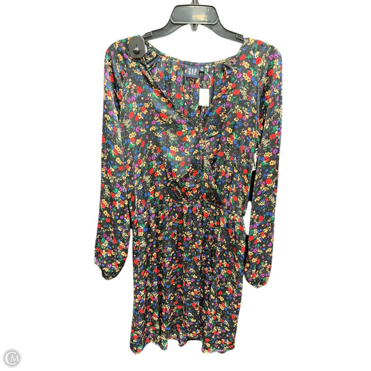 Dress Casual Short By Gap In Floral Print, Size: M