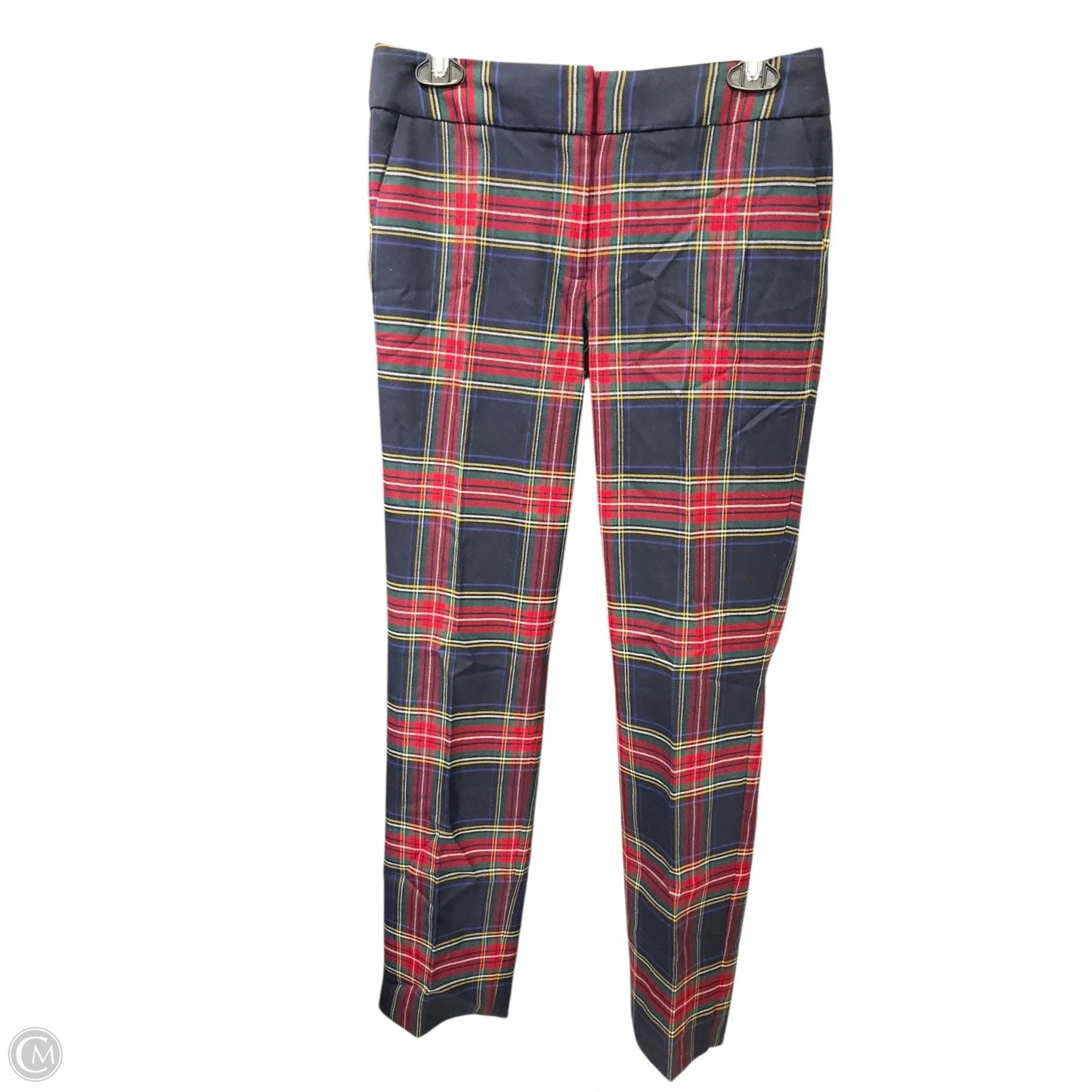 Pants Dress By Talbots In Plaid Pattern, Size: 2