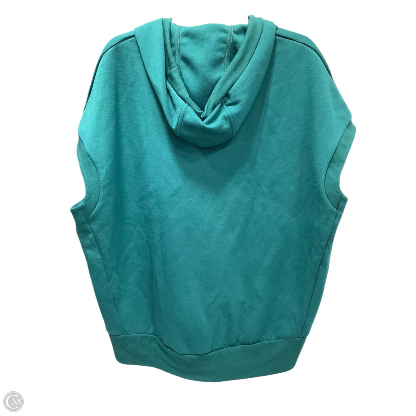 Athletic Top Short Sleeve By The North Face In Green, Size: L