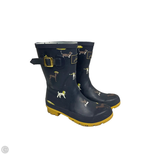 Boots Rain By Joules In Navy, Size: 6