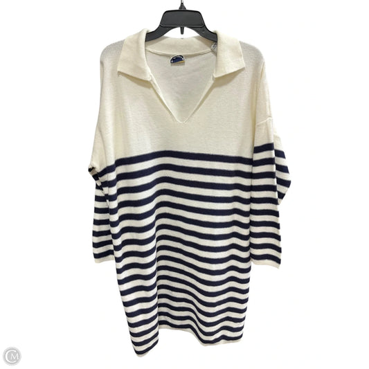 Dress Casual Midi By Arula In Striped Pattern, Size: 2x