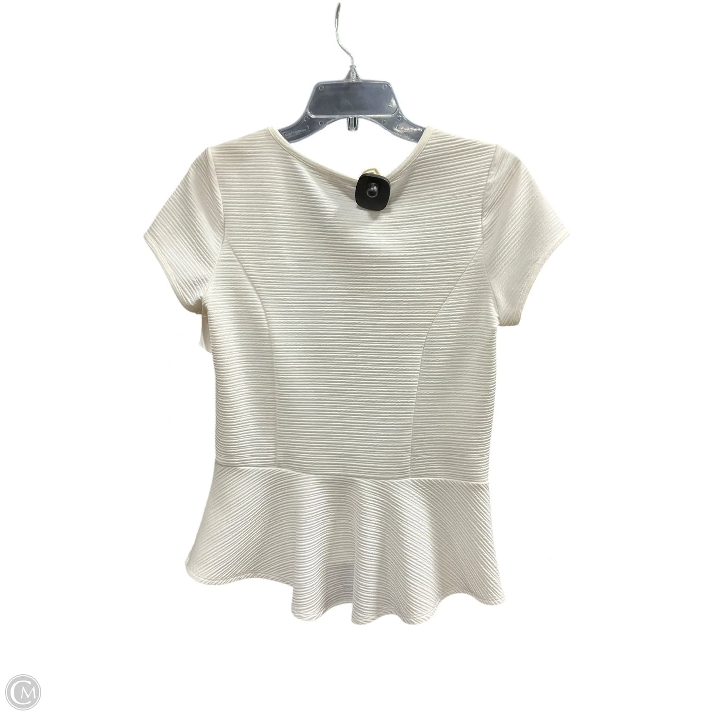 Top Short Sleeve By By & By In White, Size: L