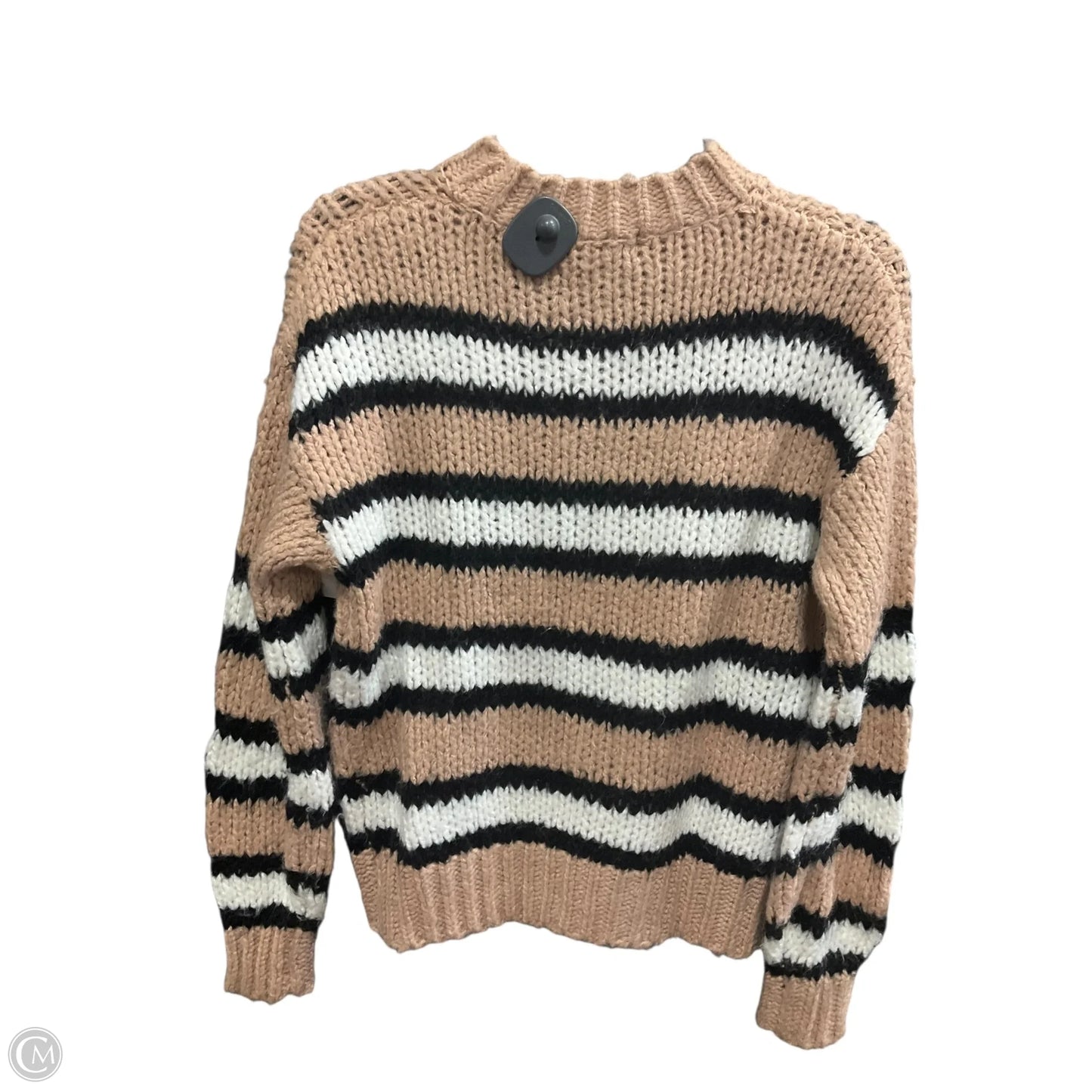 Sweater By Woven Heart In Striped Pattern, Size: S