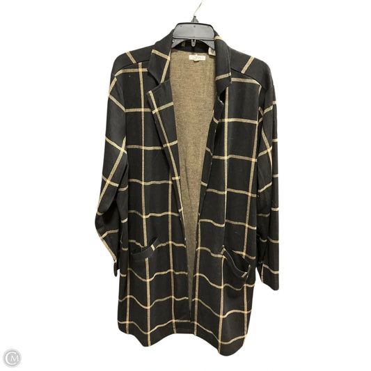 Cardigan By Maurices In Plaid Pattern, Size: 2x
