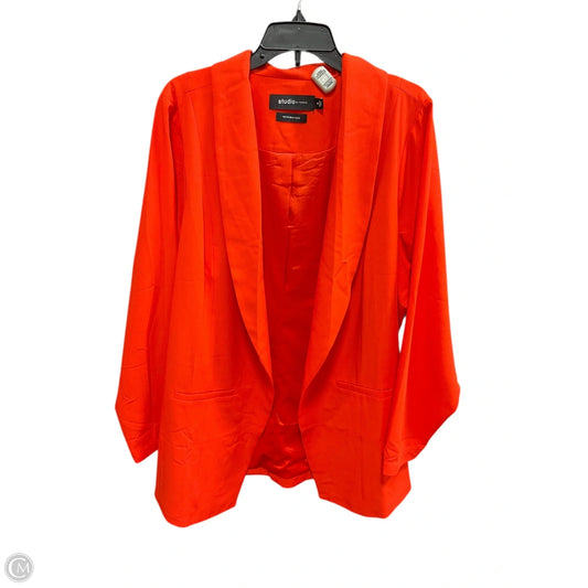 Blazer By Torrid In Orange, Size: 2x