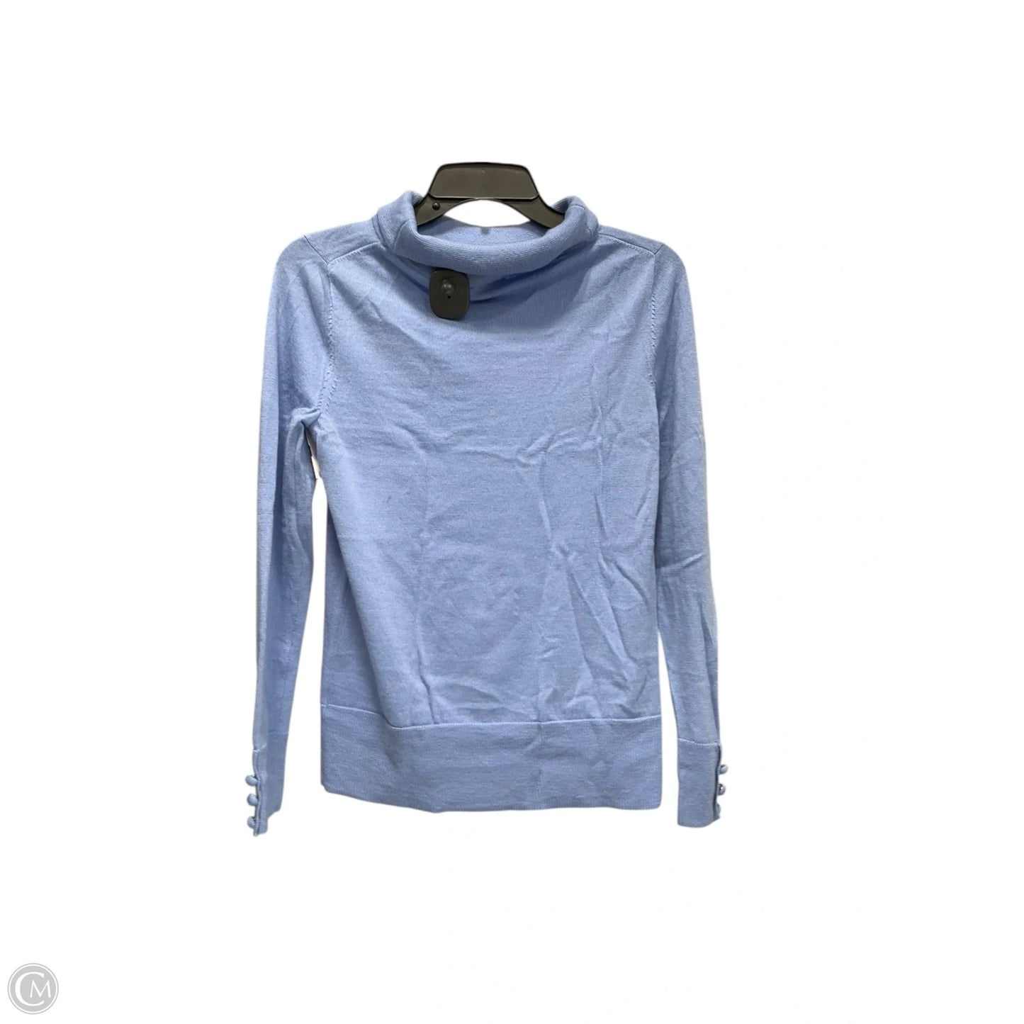 Top Long Sleeve By Talbots In Blue, Size: M