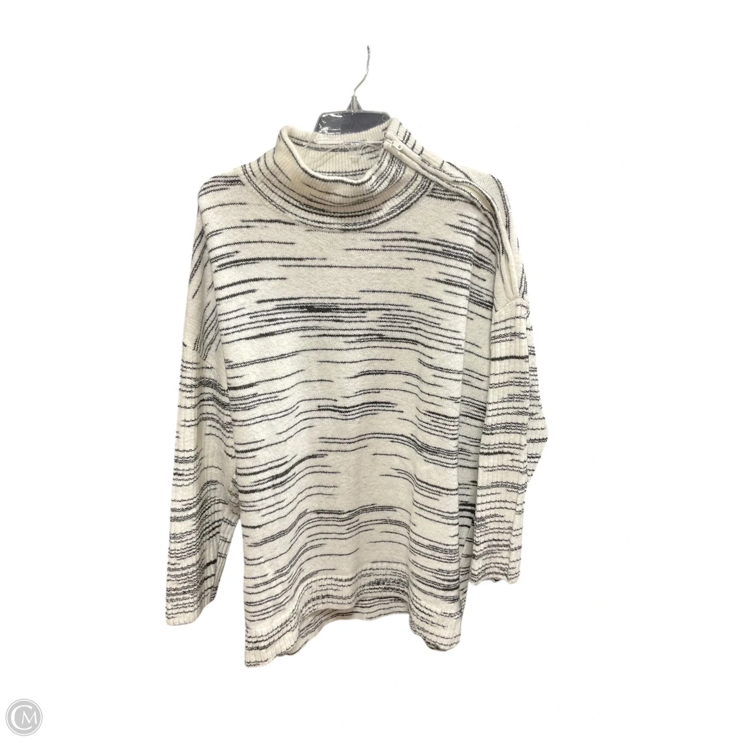 Sweater By Talbots In Striped Pattern, Size: 2x