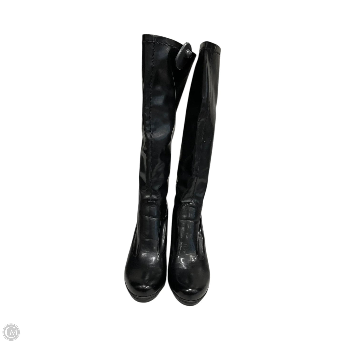 Boots Ankle Heels By Franco Sarto In Black, Size: 9.5