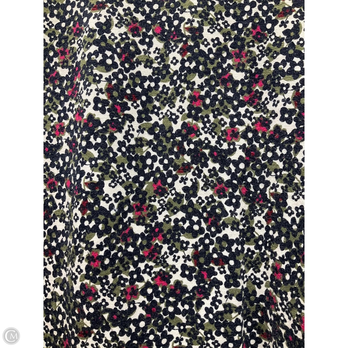 Top Long Sleeve By Talbots In Floral Print, Size: L