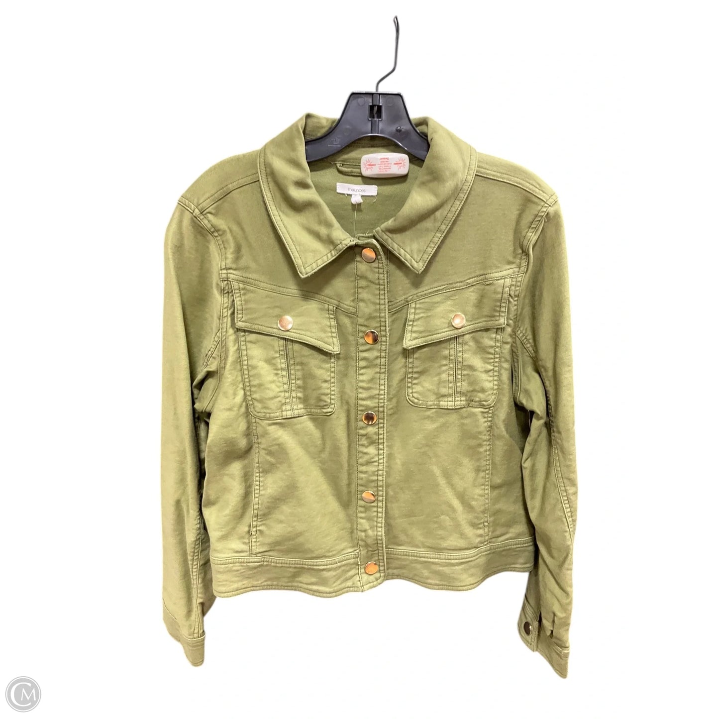 Jacket Other By Maurices In Green, Size: L