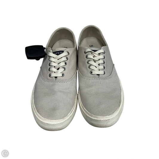 Shoes Sneakers By Sperry In Grey, Size: 7