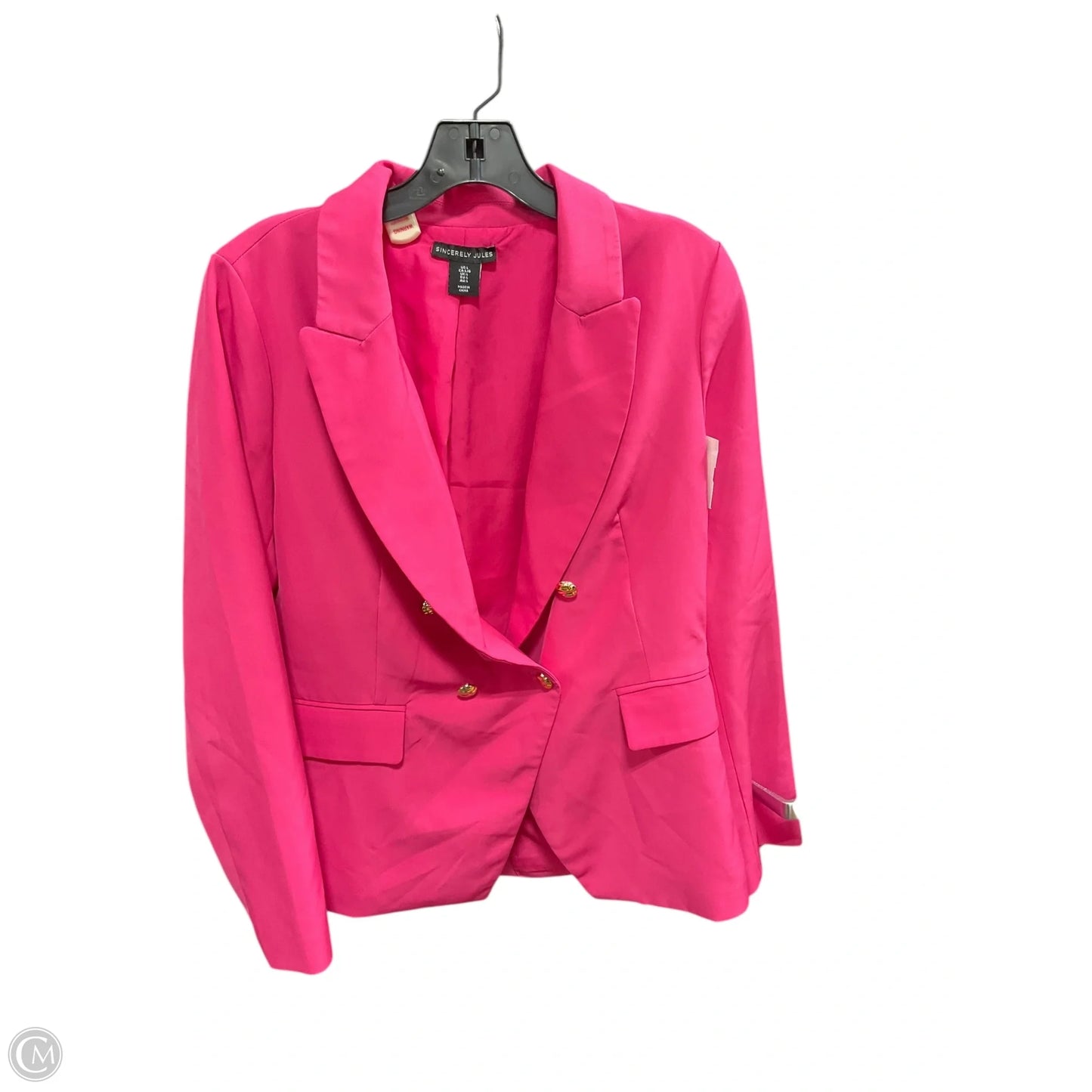 Blazer By Sincerely Jules In Pink, Size: L