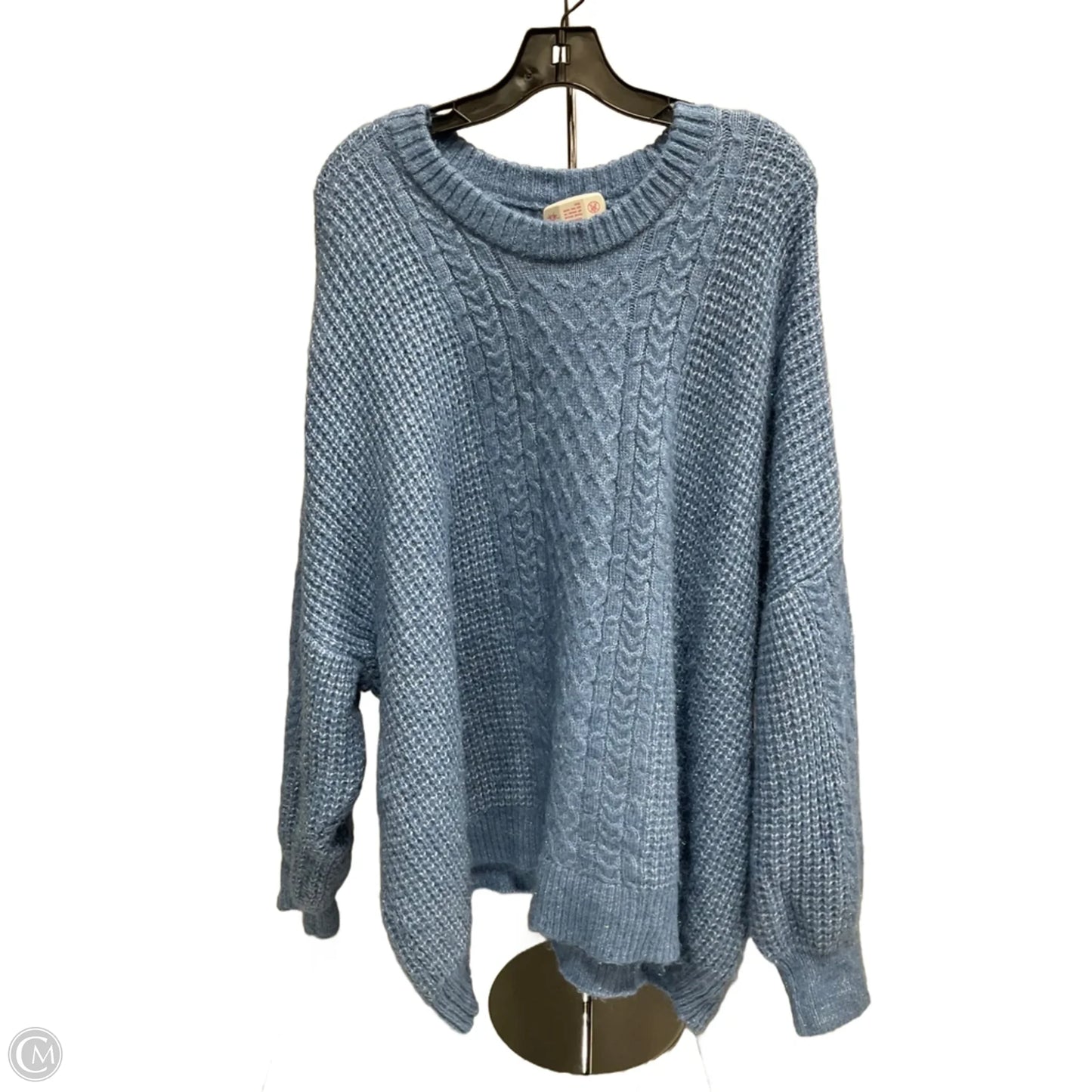 Sweater By Lc Lauren Conrad In Blue, Size: 4x